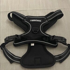 NWT Rabbitgoo Black Dog Harness
